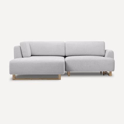 Диван угловой Онте Bucle Silver