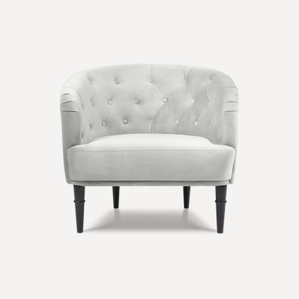 Кресло Шенто Barhat White