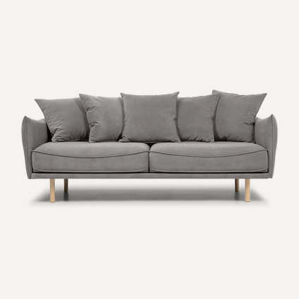 Диван прямой Велайт Velvet Grey