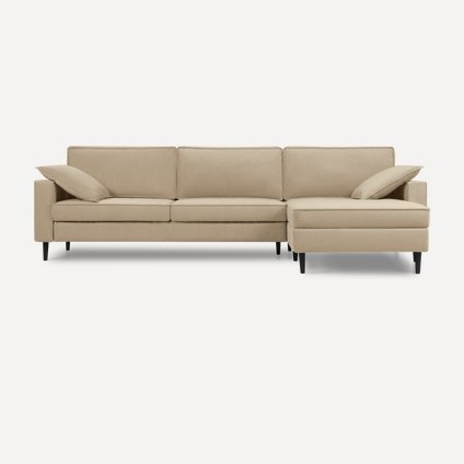 Диван угловой Дисент-2 Velvet Beige