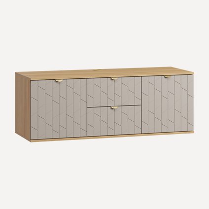 ТВ-тумба Монблан-1 Angle Santiago Oak