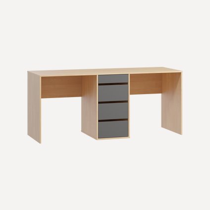 Письменный стол Пенни-3 Plywood Grеy