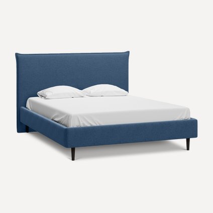 Кровать Сваут 140 Textile Navy Blue