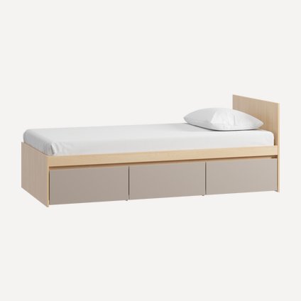 Кровать Пенни-1 90 Plywood Latte