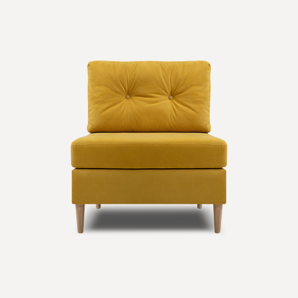 Кресло Динс-1 Velvet Yellow