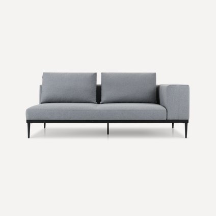 Диван прямой Хайленд-1 Textile Grey