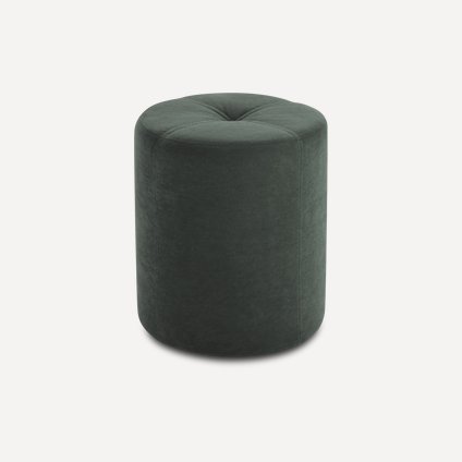 Пуф Кофи Велюр Оливковый