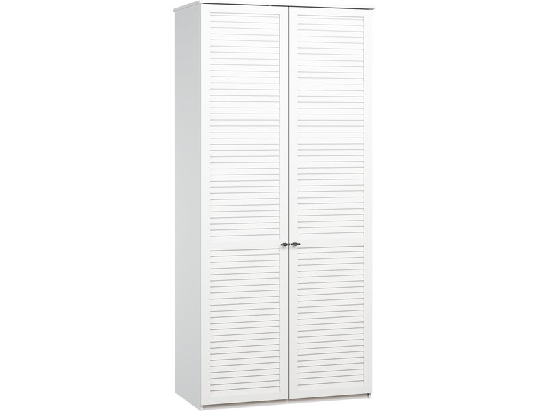 Распашной шкаф Монмарт 2-100x240 Белый