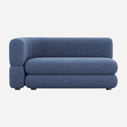 Диван прямой Брера-6 Bucle Saphire