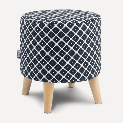 Пуф Плиди Chess Black