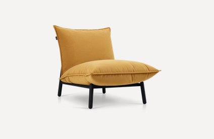 Кресло Рофл Velvet Yellow