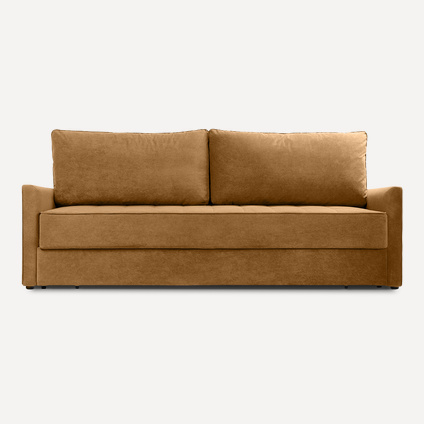 Диван прямой Лиент Velvet Yellow