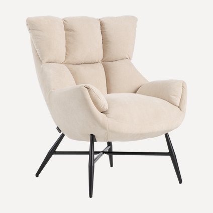 Кресло Салми Velvet Beige