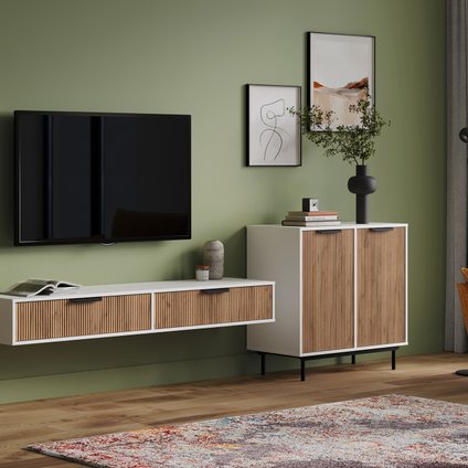 Модульная гостиная Леванте-3 White