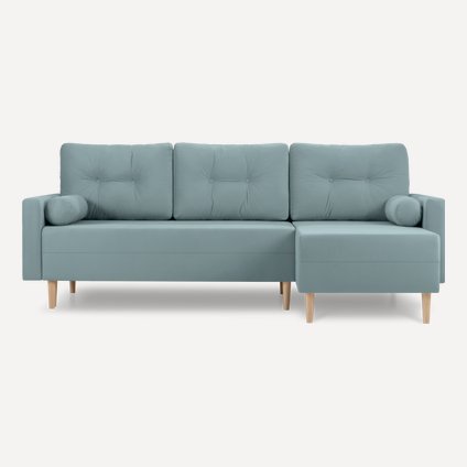 Диван угловой Нумо Velvet Mint
