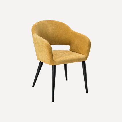 Стул Одар-3 Velvet Yellow