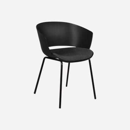 Стул Эшли Рогожка Черный