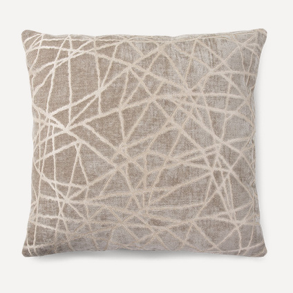 Подушка Медейя Stripe Grey Beige