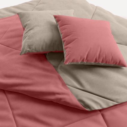 Топпер для дивана Сони 1-XL Bathat Beige-Coral