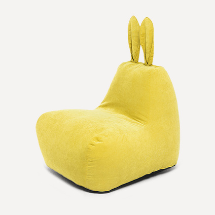 Кресло Банни Velvet Yellow