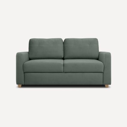 Диван прямой Бруквиль Велюр Оливковый