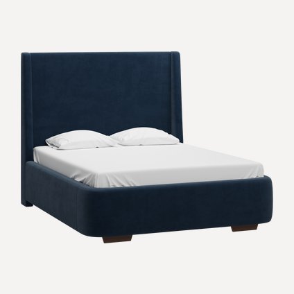 Кровать Дефанс 180 Velvet Blue