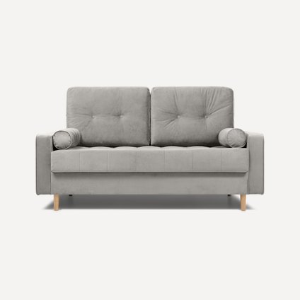 Диван прямой Ситено Мини Velvet Silver