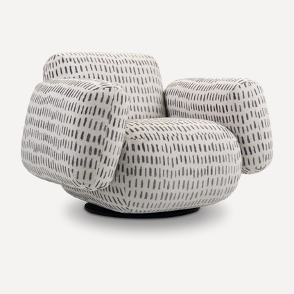 Кресло поворотное Я не минималист Touch Grey