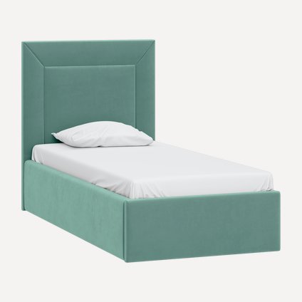 Кровать Виллем-Floor 120 Barhat Mint