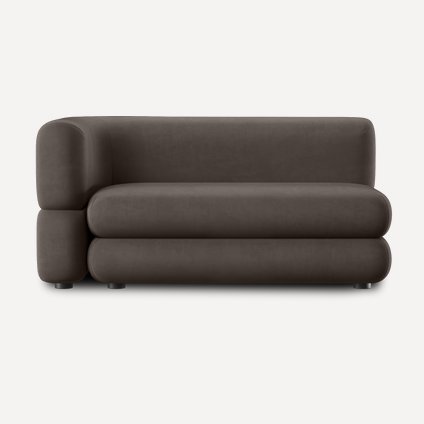 Диван прямой Brera-6 Velour Stone