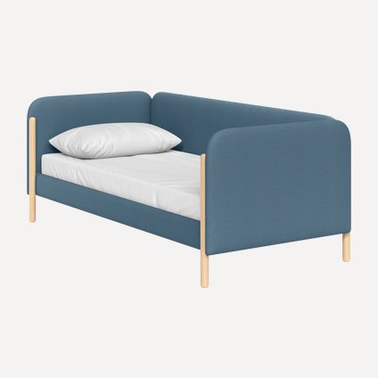 Кровать Кейси-2 90 Textile Blue