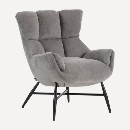 Кресло Салми Velvet Smoke