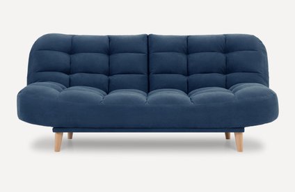 Диван прямой Бонс-Т Velvet Navy Blue распродажа