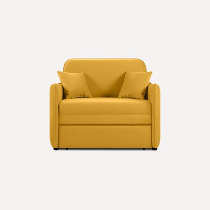 Кресло-кровать Кейсес Velvet Yellow