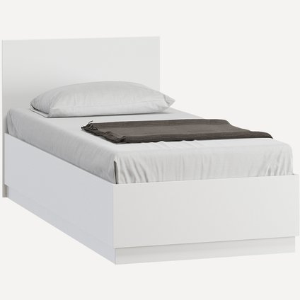 Кровать Стелла 90 Белый уценка