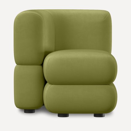 Кресло Brera-13 Velour Olive