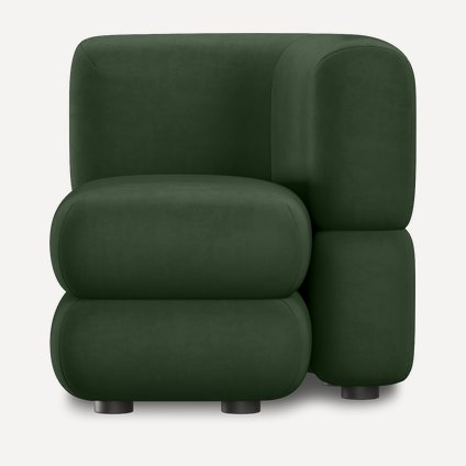 Кресло Brera-12 Velour Forest