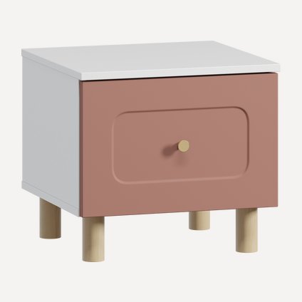 Тумба прикроватная Велди-1 Coral