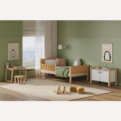 Модульная детская Обри 5 Дуб Золотистый