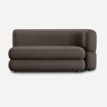 Диван прямой Brera-7 Velour Stone