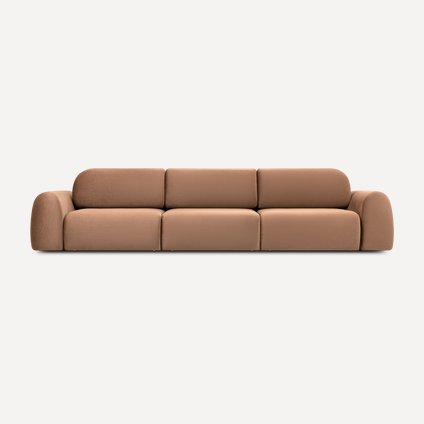 Диван прямой Лилт-2 Barhat Caramel