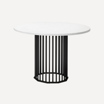 Кухонный стол Винтер 110 Белый/Черный