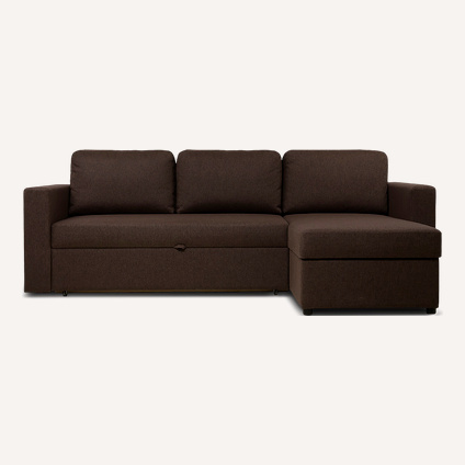 Диван угловой Порту Textile Brown