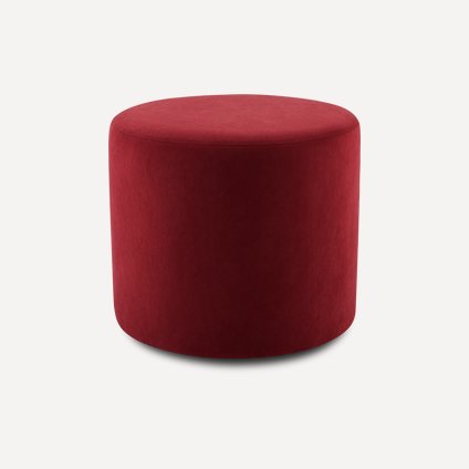Пуф Кофи-2 Велюр Красный