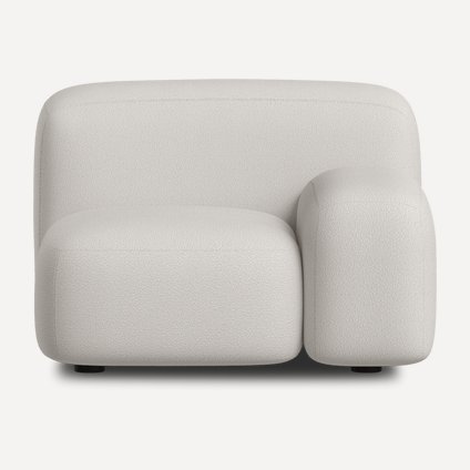 Кресло Риббл-13 Bucle White