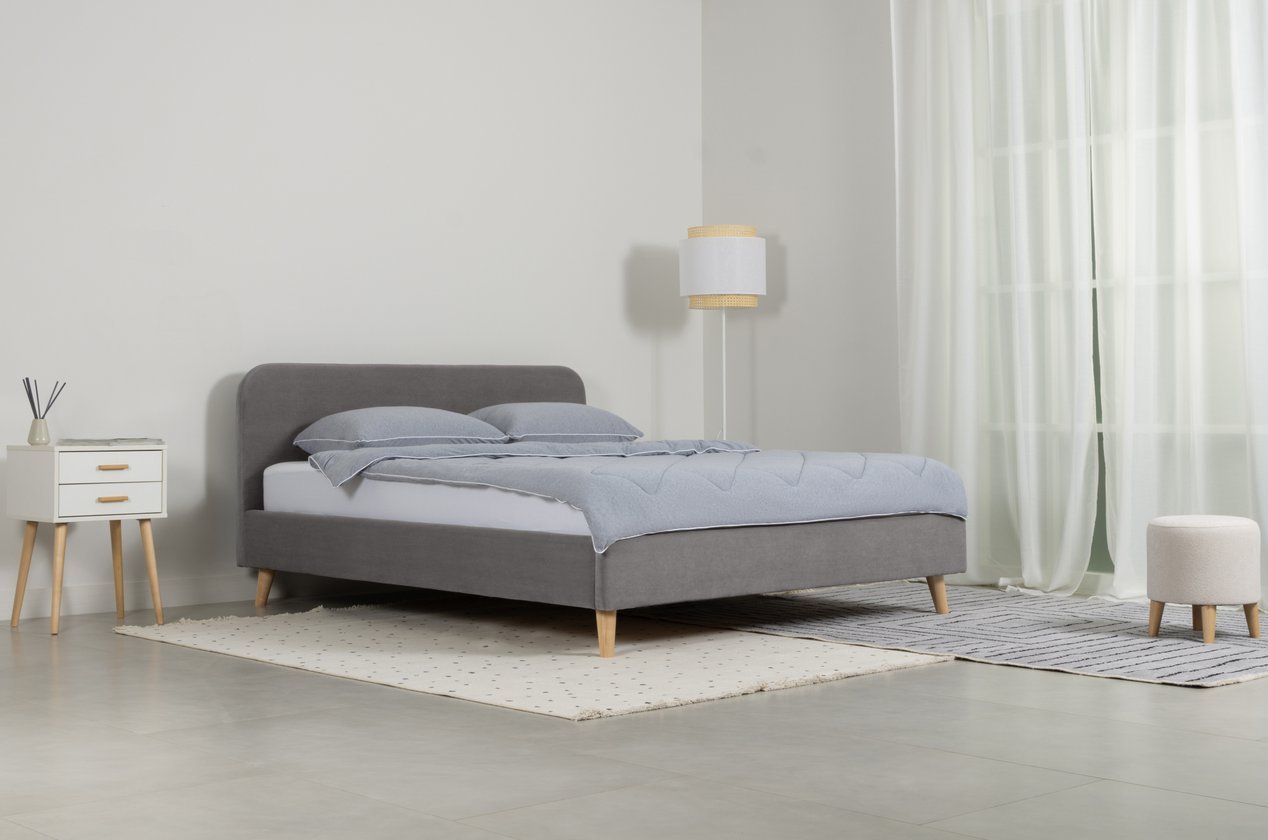 Кровать Лайтси 140 Ultra Grey - фото 2