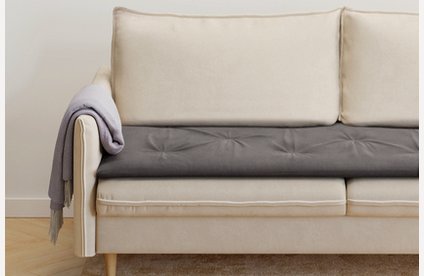 Топпер для дивана Оквилл S Velvet Grey