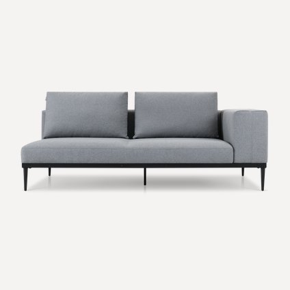 Диван прямой Хайленд-1 Textile Grey