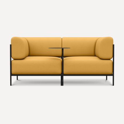 Диван модульный Нолан-B Textile Yellow