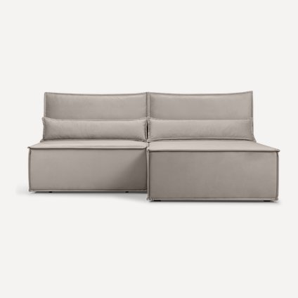 Диван угловой Стаус Velvet Cocoa